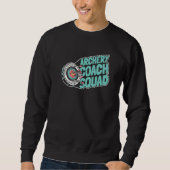 Bogenschiessen-Trainer Squad Bowman Bow Arrows Sho Sweatshirt (Vorderseite)