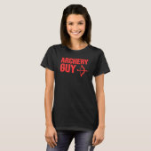 Bogenschießen Typ Bow Jagd Bogenschießjäger Männer T-Shirt (Vorne ganz)