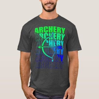 Bogenschießen und Bogenschießen 6 T-Shirt