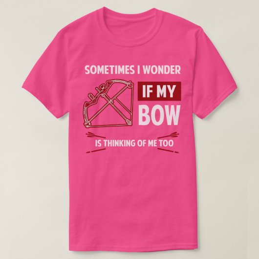 Bogenschießen und Bogenschießen T-Shirt (Design vorne)