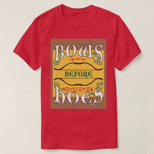Bogenschießen und Bogenschießen T-Shirt (Design vorne)