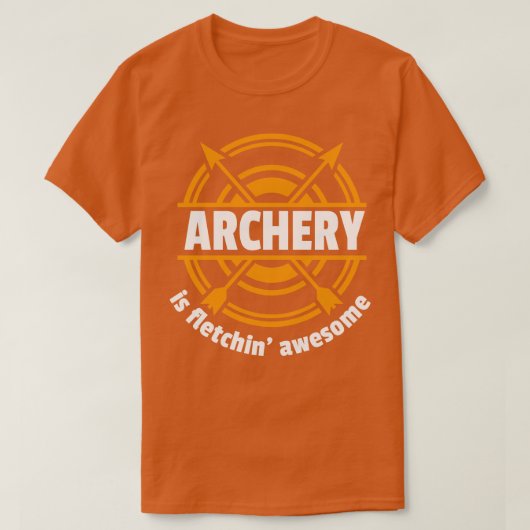 Bogenschießen und Bogenschießen T-Shirt (Design vorne)