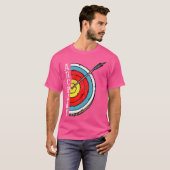 Bogenschießen und Bogenschießen T-Shirt (Vorne ganz)