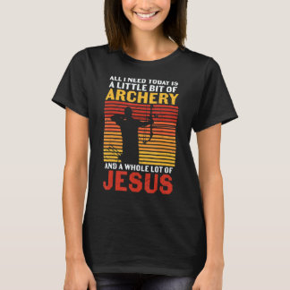 Bogenschießen und ein ganzer Haufen Jesu T-Shirt