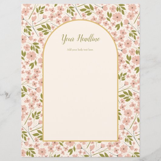 Bogenschießen und rosa Blumensträhne (Vorderseite)