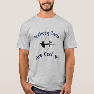Bogenschießen-Väter sind coole AF T-Shirt