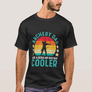 Bogenschießen-Vater wie ein regelmäßiger Vater, ab T-Shirt