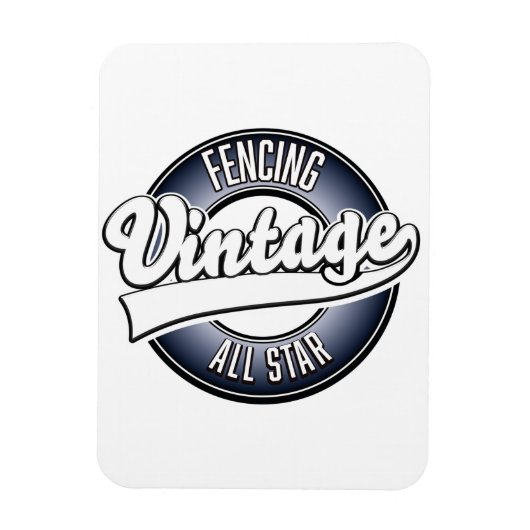 Bogenschießen Vintag Magnet (Vertikal)