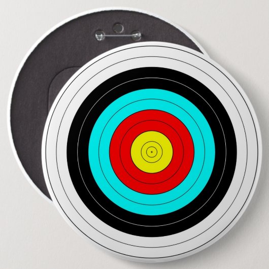 Bogenschießen-Ziel Button (Vorne & Hinten)