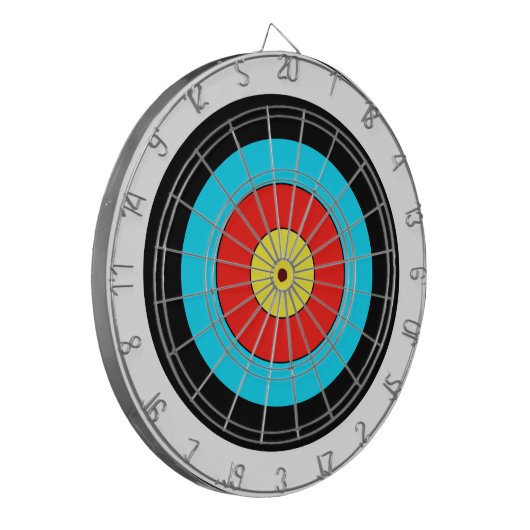 Bogenschießen-Ziel Dartboard Dartscheibe (Vorderseite Links)