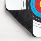 Bogenschießen-Ziel mit Pfeilen Mousepad (Ecke)