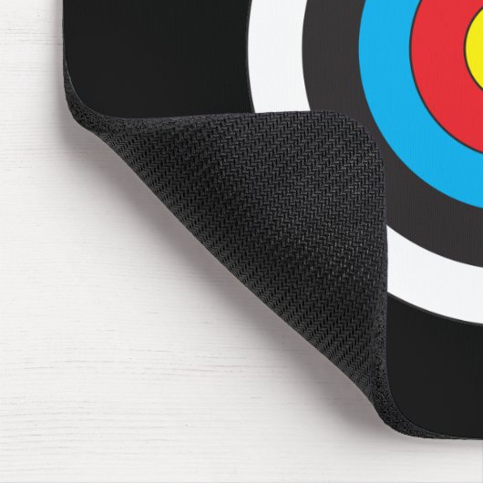 Bogenschießen-Ziel Mousepad (Ecke)