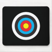 Bogenschießen-Ziel Mousepad (Vorne)