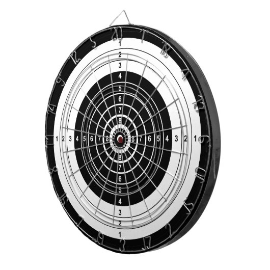 Bogenschießenziel Dartboard Dartscheibe (Vorderseite rechts)