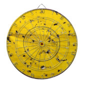 Bogenschießenziel nah oben mit vielen Pfeillöchern Dartscheibe (vorne)