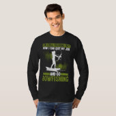 Bogenschießfischer Bogenschütze Fischer Bogenschüt T-Shirt (Vorne ganz)