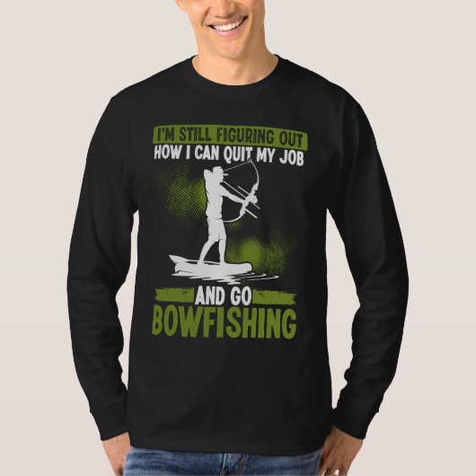 Bogenschießfischer Bogenschütze Fischer Bogenschüt T-Shirt (Vorderseite)