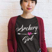 BogenschießGirl-Geschenk für weibliche Bogenschütz T-Shirt