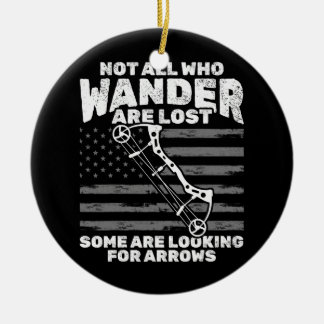 Bogenschießliebhaber Keramik Ornament