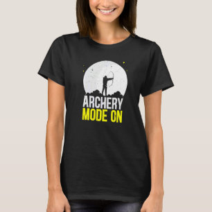 Bogenschießmodus Auf Bogen Pfeil Schießsport Bogen T-Shirt