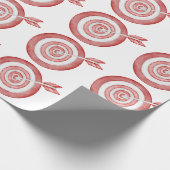 Bogenschießpapier Geschenkpapier (Ecke)