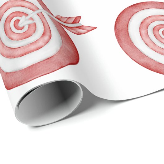 Bogenschießpapier Geschenkpapier (Rolleneckpunkt)