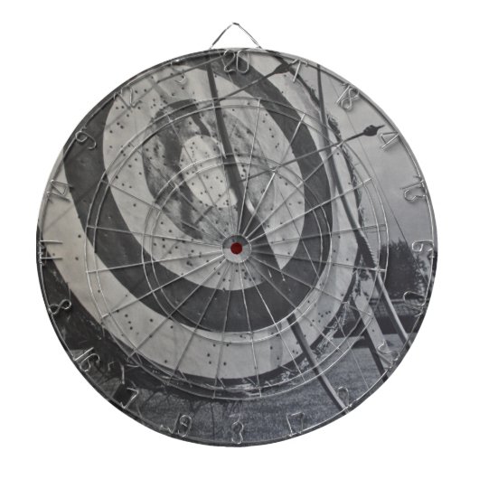 Bogenschießscheibe Dartboard Dartscheibe (vorne)