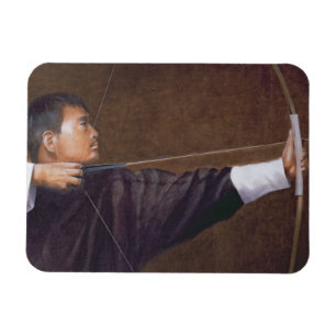 Bogenschütze Bhutan Magnet