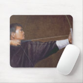 Bogenschütze Bhutan Mousepad (Mit Mouse)