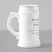 Bogenschütze Bierglas