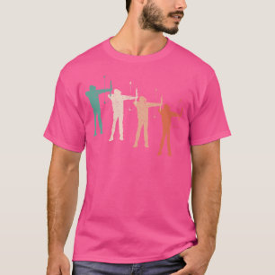 Bogenschütze Bogenschießen Bogen und Pfeil Schieße T-Shirt