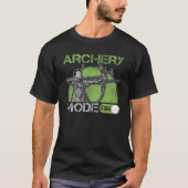 Bogenschütze Bow Shooting Sportliebhaber T-Shirt (Vorderseite)