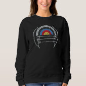 Bogenschütze Bowman Bogenschütze Bogen Pfeil Jäger Sweatshirt (Vorderseite)