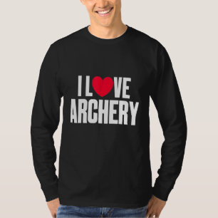 Bogenschütze Bows Herbst Jagdhobby T-Shirt