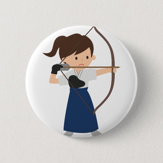 Bogenschütze Button (Vorderseite)