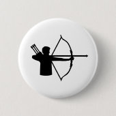 Bogenschütze Button (Vorderseite)