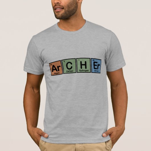 Bogenschütze machte von den Elementen T-Shirt (Vorderseite)