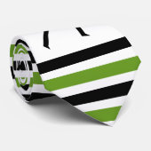 Bogenschütze mit schwarzem Bogen, grünem Bogenschi Krawatte (Gerollt)