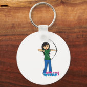 Bogenschütze - Mittel Schlüsselanhänger (Vorderseite)