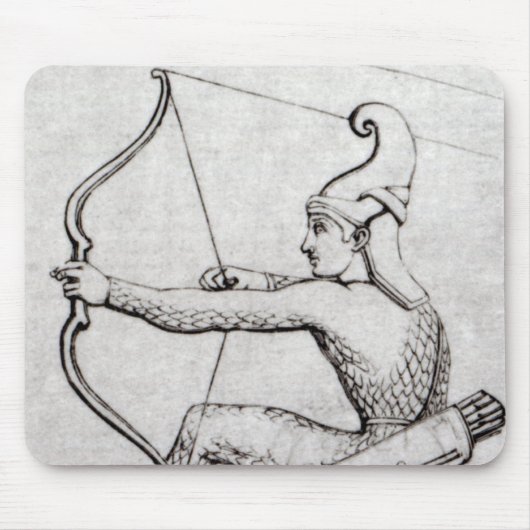 Bogenschütze Mousepad (Vorne)