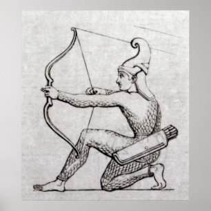 Bogenschütze Poster