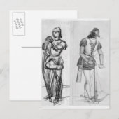 Bogenschütze Postkarte (Vorne/Hinten)