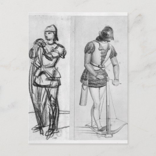 Bogenschütze Postkarte (Vorderseite)