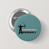 Bogenschütze-Sommer-Spiel-Bogenschießen 2012 Button (Vorne & Hinten)