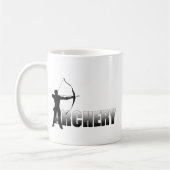 Bogenschütze-Sommer-Spiel-Bogenschießen 2012 Kaffeetasse (Links)