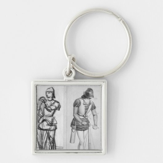 Bogenschütze und Crossbowman Schlüsselanhänger (Vorne)