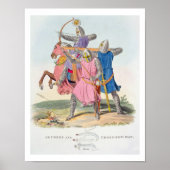 Bogenschütze und ein Cross-Bowman, 1312, von 'Alt  Poster (Vorne)