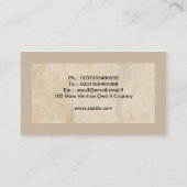 Bogenschützebogenschütze-Visitenkarten Visitenkarte (Rückseite)