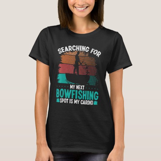 Bogenschützen-Bogenfischplatz Luftboot Bogenschütz T-Shirt (Vorderseite)