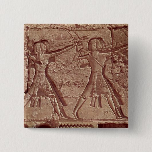 Bogenschützen, Detail von der Jagd von Ramesses Button (Vorderseite)